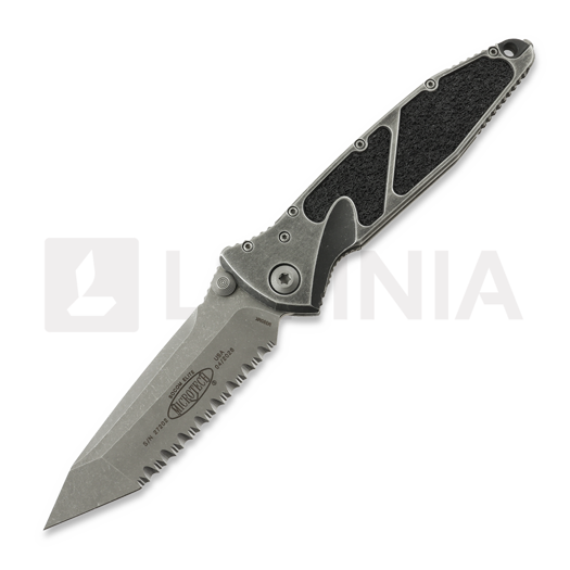 Liigendnuga Microtech Socom Elite Tanto Apocalyptic Weathered Metal, fully serrated 161-12APWME