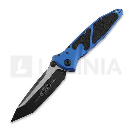 Microtech Socom Elite Tanto Black Blue 折叠刀 161-1BL