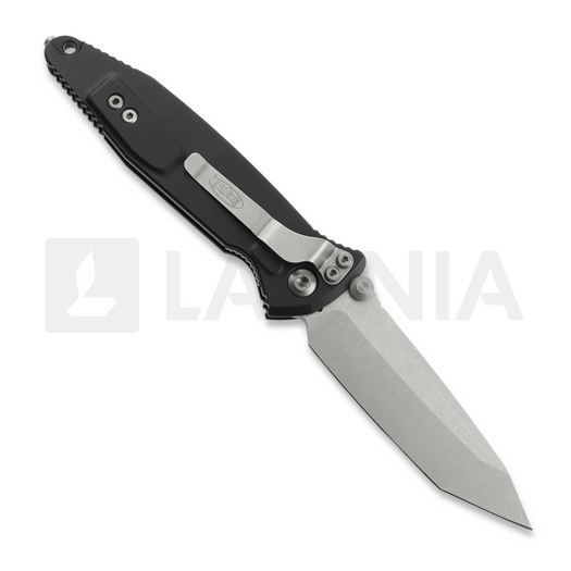 Microtech Socom Elite Tanto Stonewashed Black kääntöveitsi 161-10