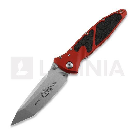 Microtech Socom Elite Tanto Stonewashed Red 접이식 나이프 161-10RD