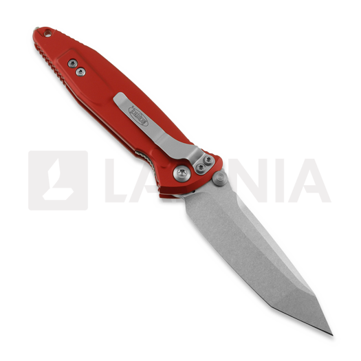 Microtech Socom Elite Tanto Stonewashed Red 折叠刀 161-10RD