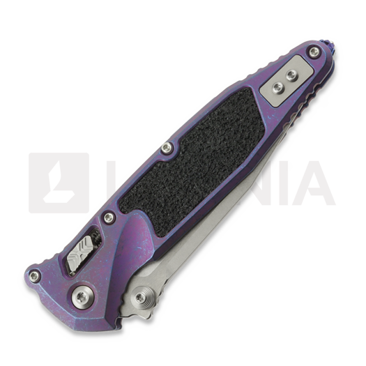 Liigendnuga Microtech Socom Ram-Lok Clip Point Galactic Purple, hammastera 160RL-11MS9