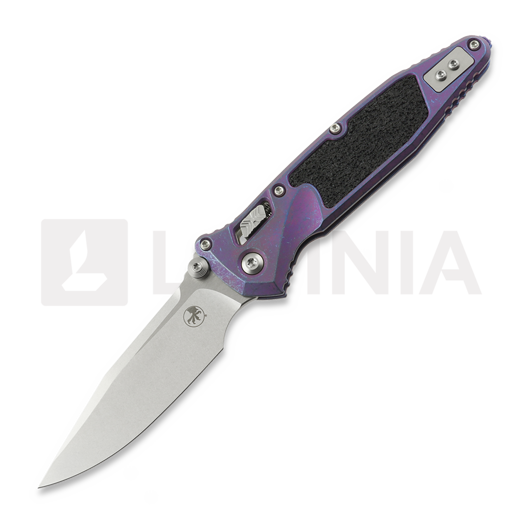 Microtech Socom Ram-Lok Clip Point Galactic Purple Titanium foldekniv 160RL-10MS9
