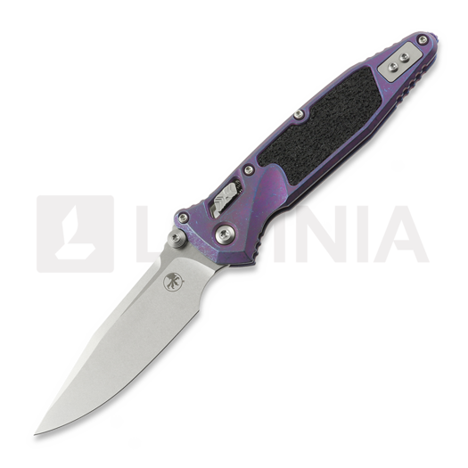 Saliekams nazis Microtech Socom Ram-Lok Clip Point Galactic Purple Titanium 160RL-10MS9