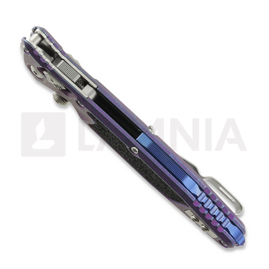Saliekams nazis Microtech Socom Ram-Lok Clip Point Galactic Purple Titanium 160RL-10MS9