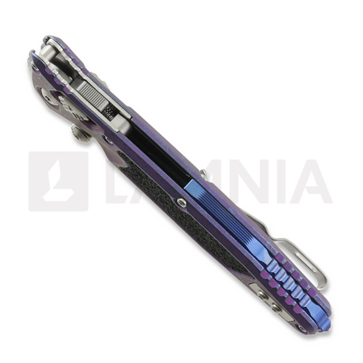Saliekams nazis Microtech Socom Ram-Lok Clip Point Galactic Purple Titanium 160RL-10MS9