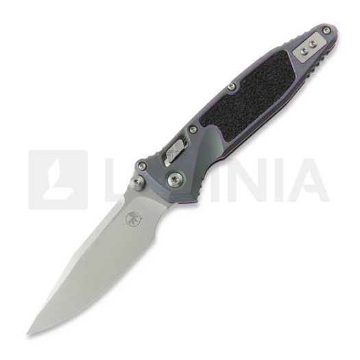 Coltello pieghevole Microtech Socom Ram-Lok Clip Point Nebula Green Titanium 160RL-10MS10