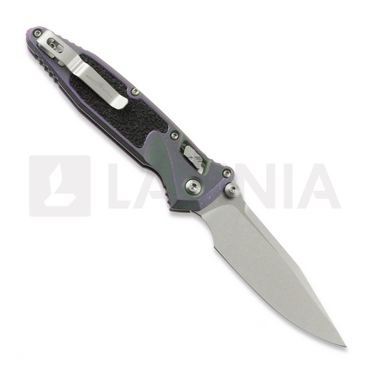 Складний ніж Microtech Socom Ram-Lok Clip Point Nebula Green Titanium 160RL-10MS10