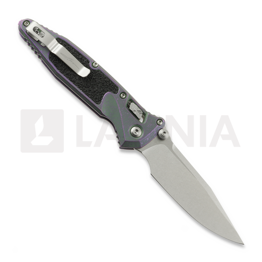 Складний ніж Microtech Socom Ram-Lok Clip Point Nebula Green Titanium 160RL-10MS10
