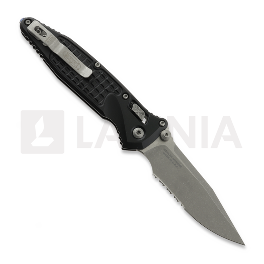 Liigendnuga Microtech Socom Ram-Lok S/E Apocalyptic Standard Frag Black, hammastera 160RL-11APFR