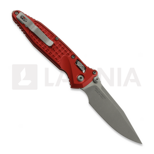 Liigendnuga Microtech Socom Ram-Lok S/E Apocalyptic Standard Frag Red 160RL-10APFRRD