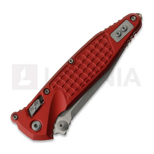 Liigendnuga Microtech Socom Ram-Lok S/E Apocalyptic Standard Frag Red 160RL-10APFRRD