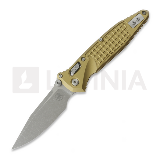 Nóż składany Microtech Socom Ram-Lok S/E Apocalyptic Standard Frag, tan 160RL-10APFRTA