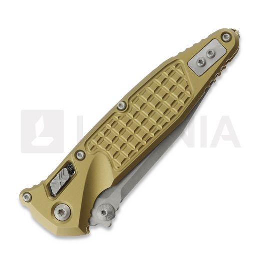 Skladací nôž Microtech Socom Ram-Lok S/E Apocalyptic Standard Frag, tan 160RL-10APFRTA