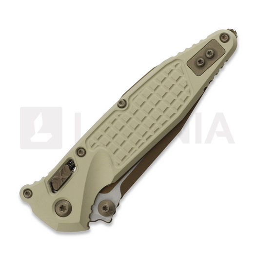 Microtech Socom Ram-Lok S/E Frag Champagne Gold Cerakote 折叠刀 160RL-1FRCG-C19Z23