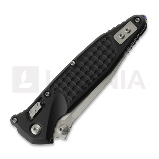 Liigendnuga Microtech Socom Ram-Lok S/E Stonewash Standard Frag Black 160RL-10FR