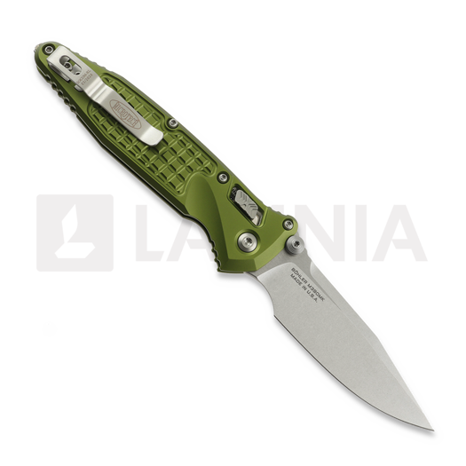 Liigendnuga Microtech Socom Ram-Lok S/E Stonewash Standard Frag, roheline 160RL-10FROD