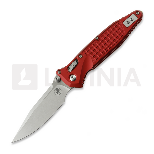 Microtech Socom Ram-Lok S/E Stonewash Standard Frag Red kääntöveitsi 160RL-10FRRD