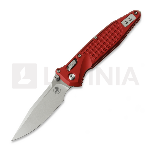 Microtech Socom Ram-Lok S/E Stonewash Standard Frag Red foldekniv 160RL-10FRRD