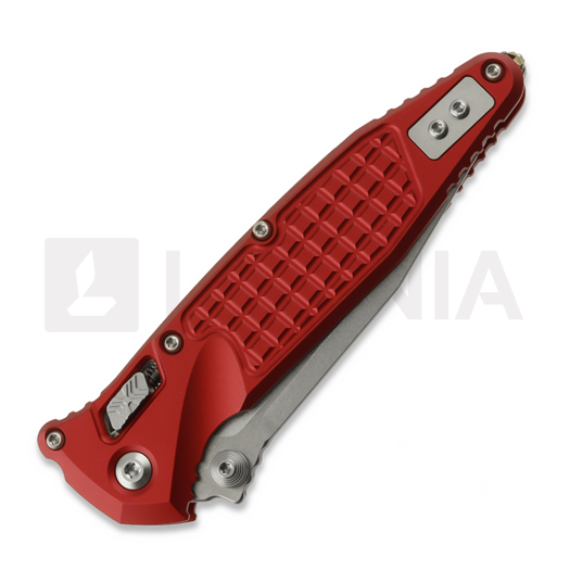 Liigendnuga Microtech Socom Ram-Lok S/E Stonewash Standard Frag Red 160RL-10FRRD