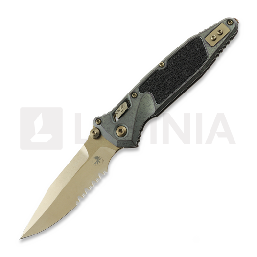 Navalha Microtech Socom Ram-Lok Spear Point Bronzed Stonewash Antique Denim Titanium 160RL-14SMS1