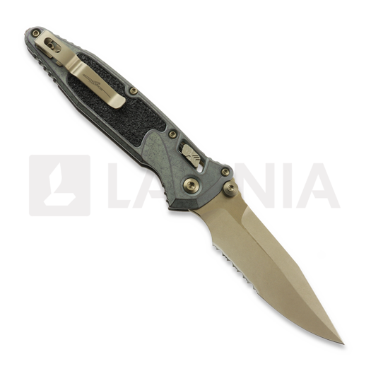 Liigendnuga Microtech Socom Ram-Lok Spear Point Bronzed Stonewash Antique Denim Titanium 160RL-14SMS1