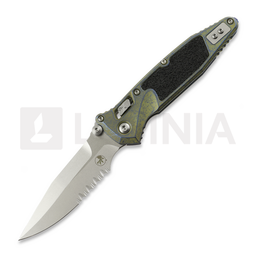 Microtech Socom Ram-Lok Spear Point Galactic Gold foldekniv, taggete 160RL-11SMS8