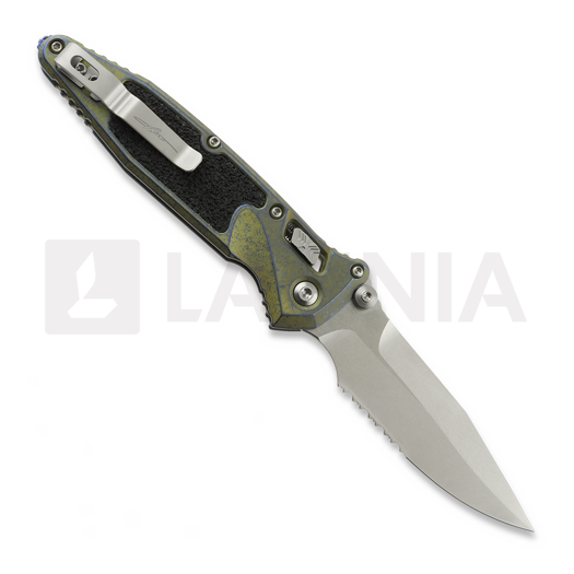 Saliekams nazis Microtech Socom Ram-Lok Spear Point Galactic Gold, robots 160RL-11SMS8