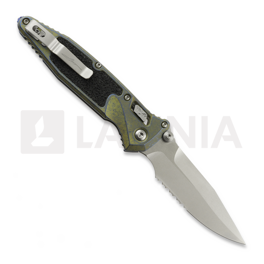 Saliekams nazis Microtech Socom Ram-Lok Spear Point Galactic Gold, robots 160RL-11SMS8