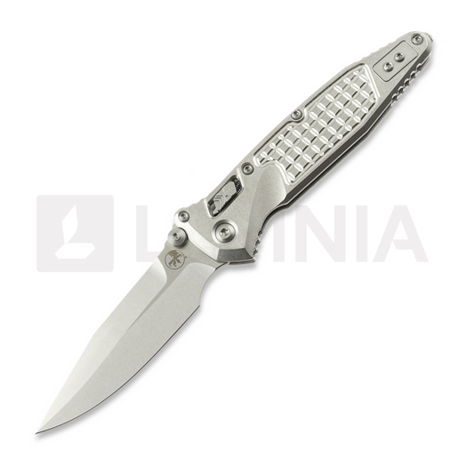 Couteau pliant Microtech Socom Ram-Lok Spear Point Stonewash Frag Texture, bronze accents 160RL-10FRSMS2