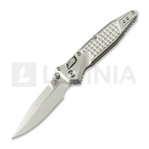 Microtech Socom Ram-Lok Spear Point Stonewash Frag Texture 折叠刀, bronze accents 160RL-10FRSMS2