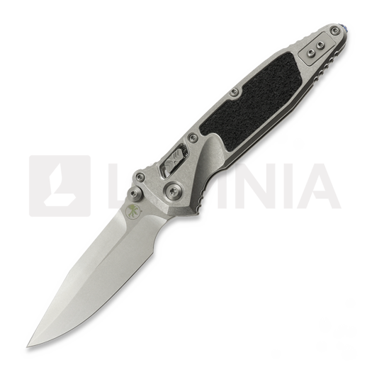 Складной нож Microtech Socom Ram-Lok Spear Point Stonewash Textured Inlay, blue accents 160RL-10SMS3