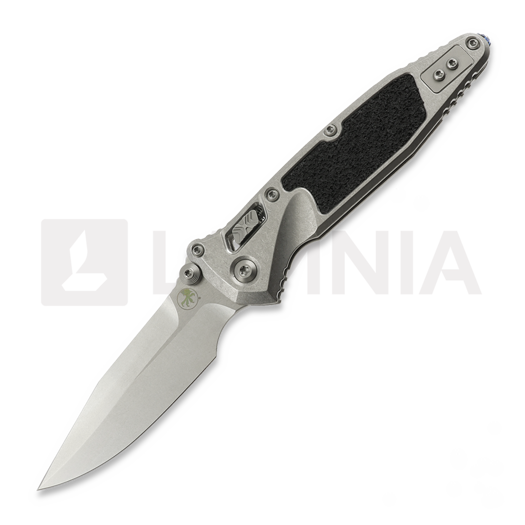 Складной нож Microtech Socom Ram-Lok Spear Point Stonewash Textured Inlay, blue accents 160RL-10SMS3
