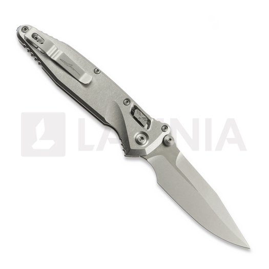 Microtech Socom Ram-Lok Stonewash Blue Accents kääntöveitsi 160RLS-10SMS3