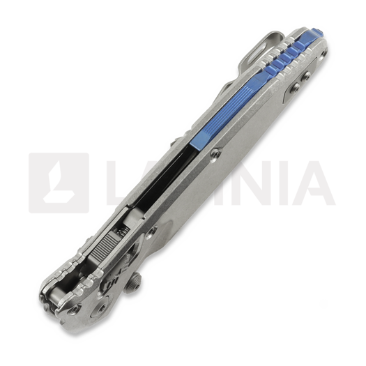 Microtech Socom Ram-Lok Stonewash Blue Accents kääntöveitsi 160RLS-10SMS3