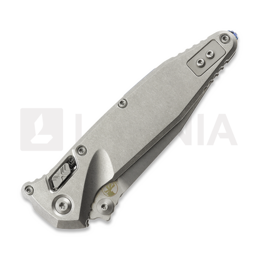 Microtech Socom Ram-Lok Stonewash Blue Accents sulankstomas peilis 160RLS-10SMS3
