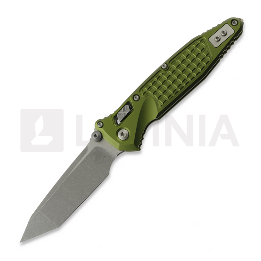 Liigendnuga Microtech Socom Ram-Lok T/E Apocalyptic Standard Frag OD Green 161RL-10APFROD