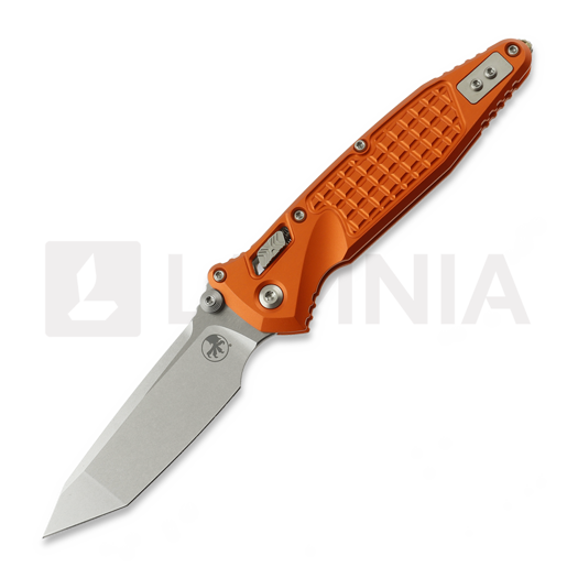 Microtech Socom Ram-Lok T/E Stonewash Standard Frag Orange kääntöveitsi 161RL-10FROR