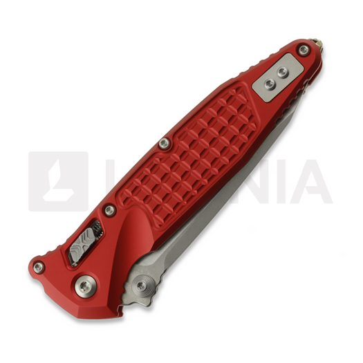 Liigendnuga Microtech Socom Ram-Lok T/E Stonewash Standard Frag Red 161RL-10FRRD