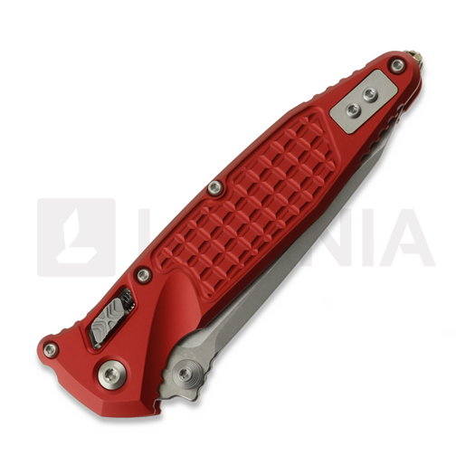 Liigendnuga Microtech Socom Ram-Lok T/E Stonewash Standard Frag Red 161RL-10FRRD