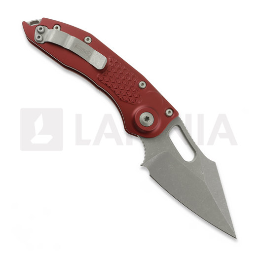 Microtech Stitch Auto S/E sulankstomas peilis, Merlot Aluminum, Apocalyptic 169-10APMR
