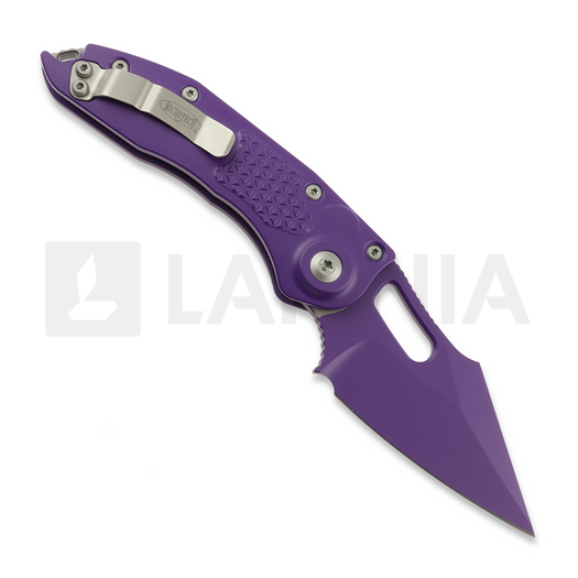 Microtech Stitch Auto S/E sulankstomas peilis, Purple Aluminum, Purple Cerakote 169-1PU-X16