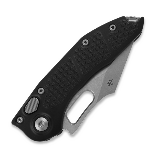 N&oacute;ż składany Microtech Stitch Auto S/E Stonewashed, combo edge 169-11