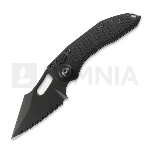 Nóż składany Microtech Stitch DLC Deep Engraved Shadow S 169-3DLCTSH