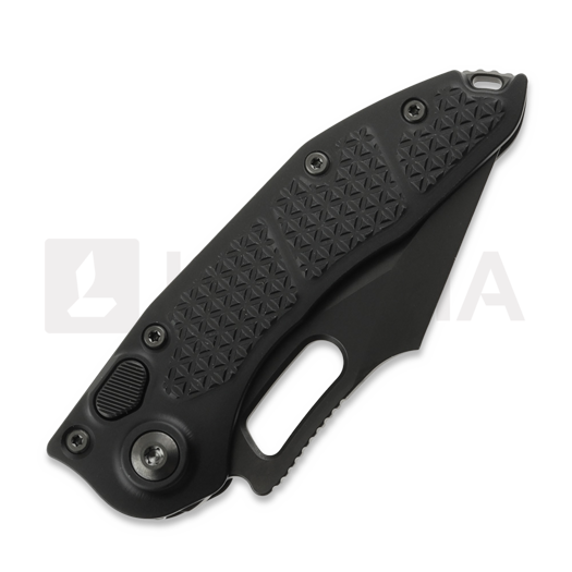 Microtech Stitch DLC Deep Engraved Shadow S fällkniv 169-3DLCTSH
