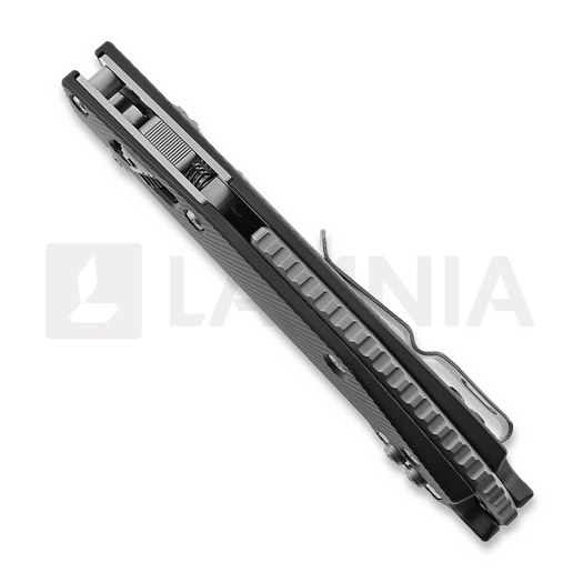 Coltello pieghevole Microtech Stitch Fluted Black Aluminum 169RL-1FL