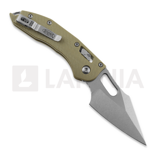 Microtech Stitch Fluted G10 Tan sulankstomas peilis 169RL-10FLGTTA