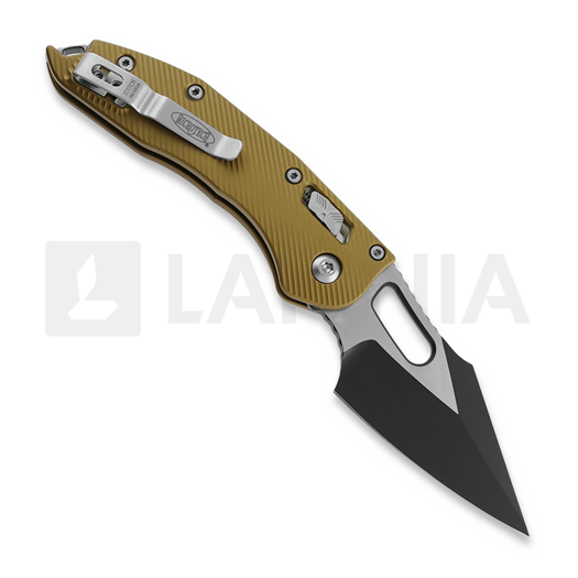 Microtech Stitch, Fluted Tan Standard 169RL-1FLTA