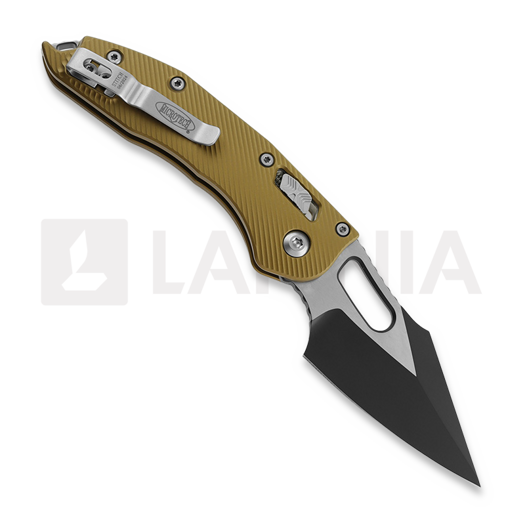 Microtech Stitch, Fluted Tan Standard 169RL-1FLTA