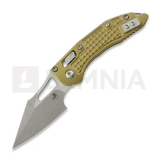 Microtech Stitch Mini Ram-Lok S/E Apocalyptic Standard Frag Tan kääntöveitsi 169MRL-10APFRTA
